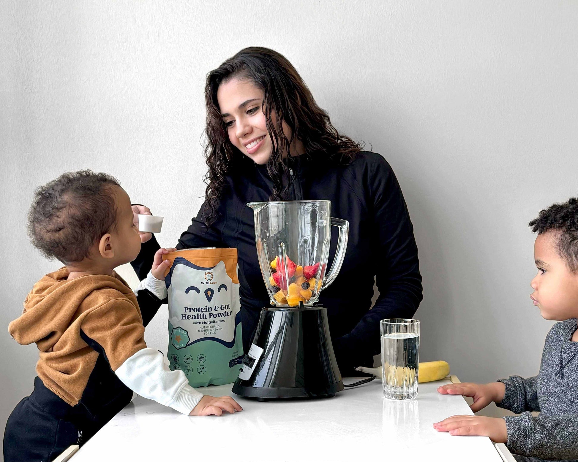 Withlove Kids Protein & Gut Health Powder W/ Multivitamins - Vanilla