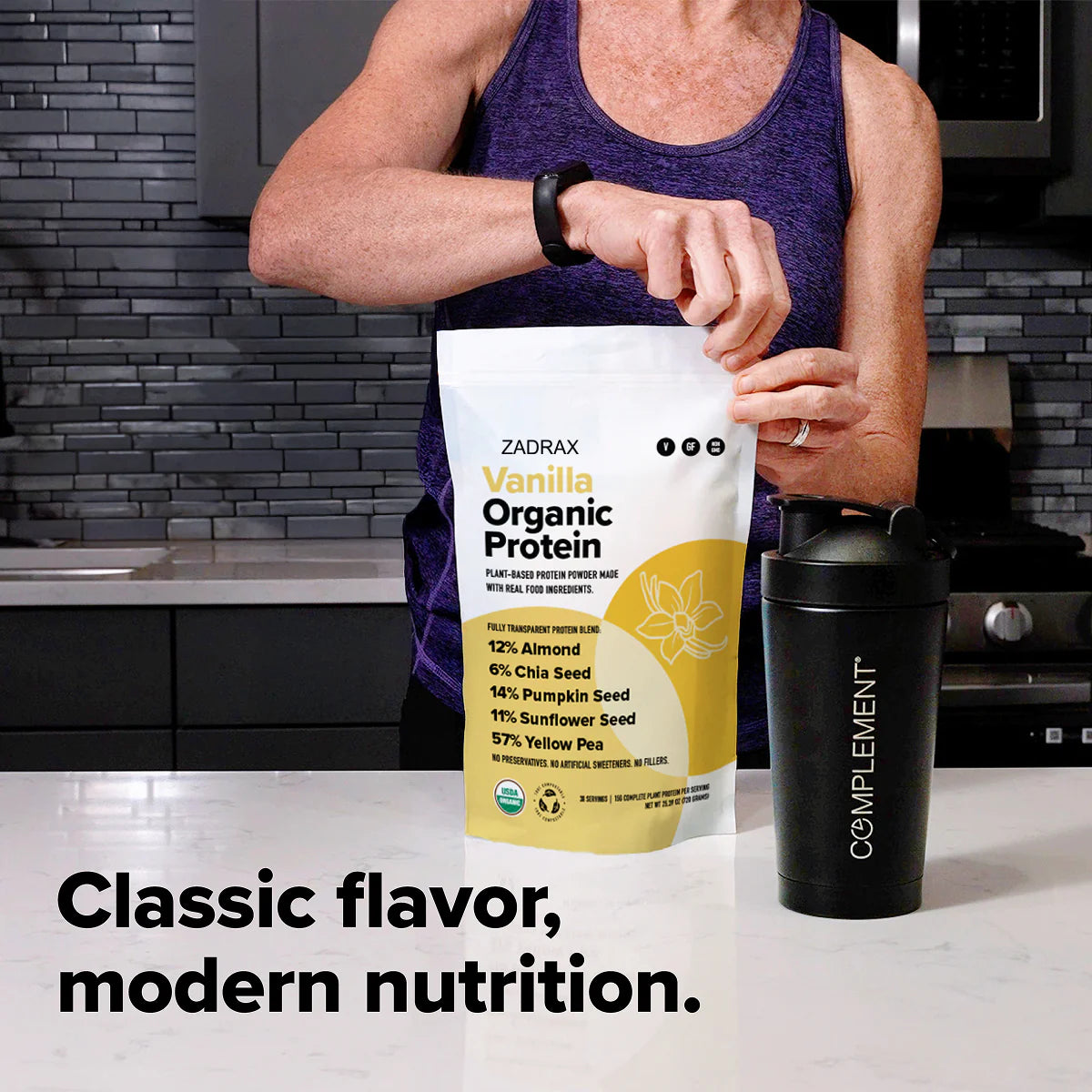 Vanilla Organic Plant-Based Protein