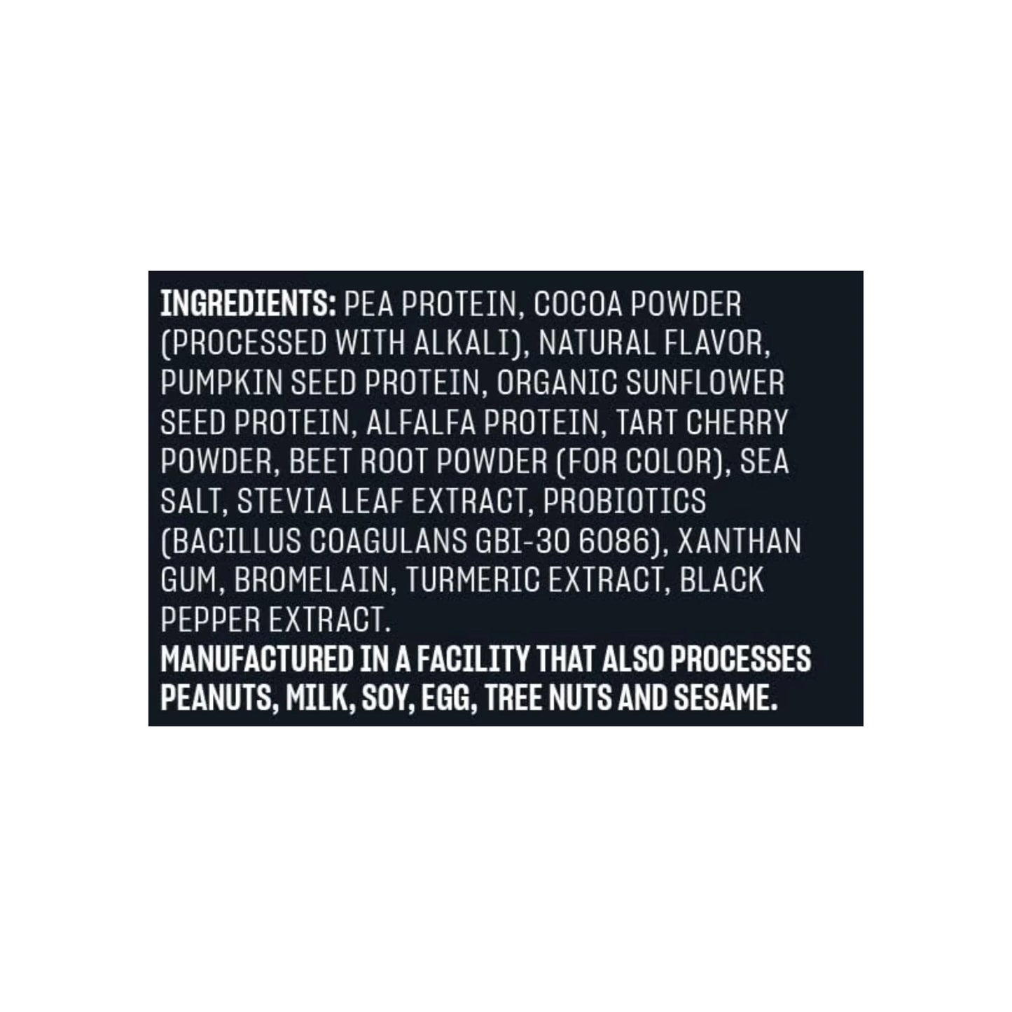 -  Sport Plant Based Protein Powder Chocolate - 4 Lbs.