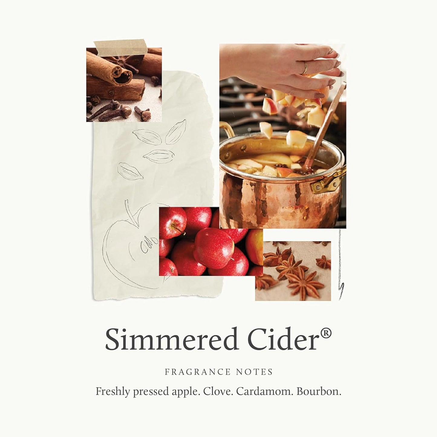 Thymes Aromatic Votive Trio – Set of Three Votive Candles – Luxury Home Fragrance – Scented Candles with Notes of Freshly Pressed Apple, Clove, & Cardamom – Red & Rose Gold (Simmered Cider, 2 Oz Each)