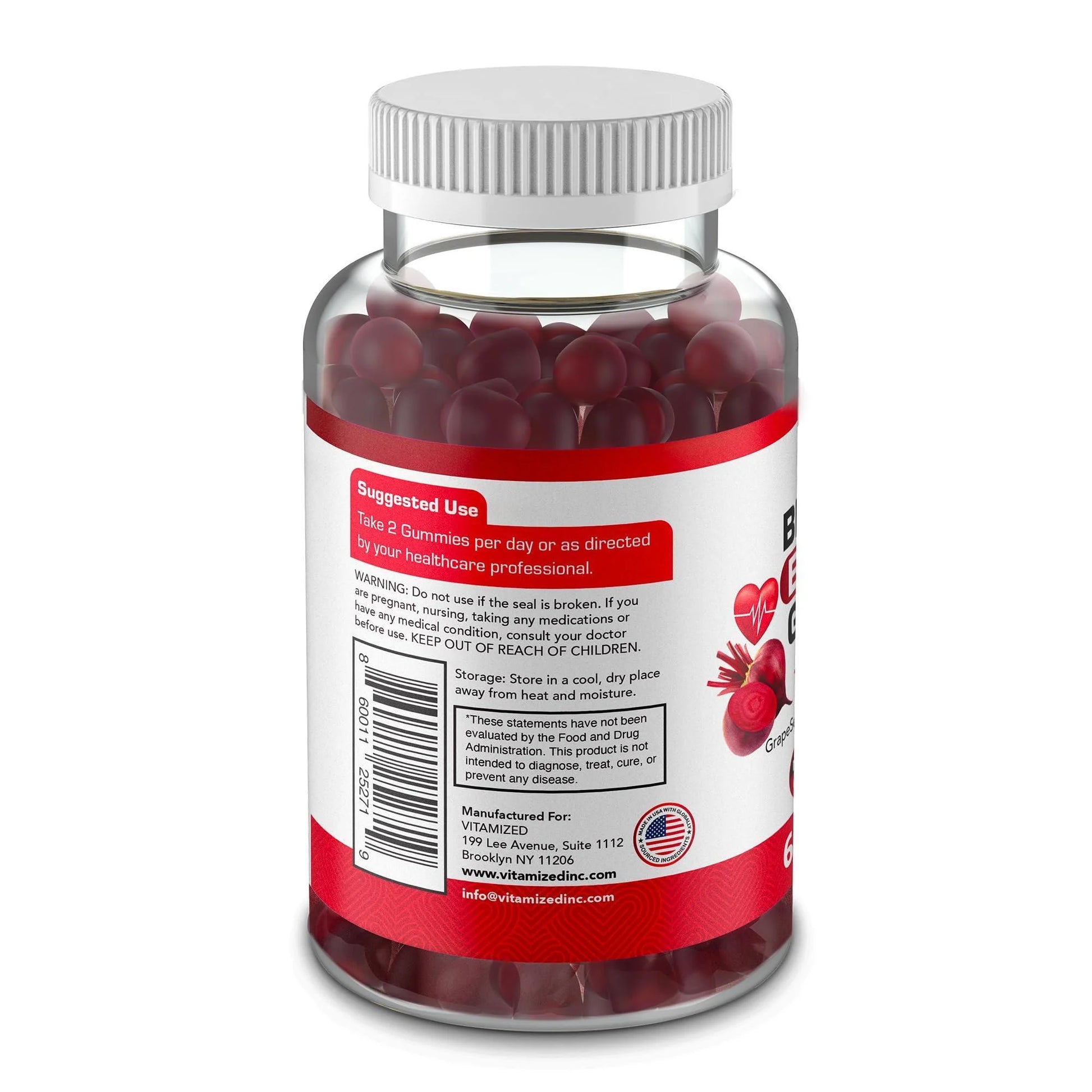 Extreme Beetroot Formula COQ10 100Mg with Grape Seed Extract for Circulation