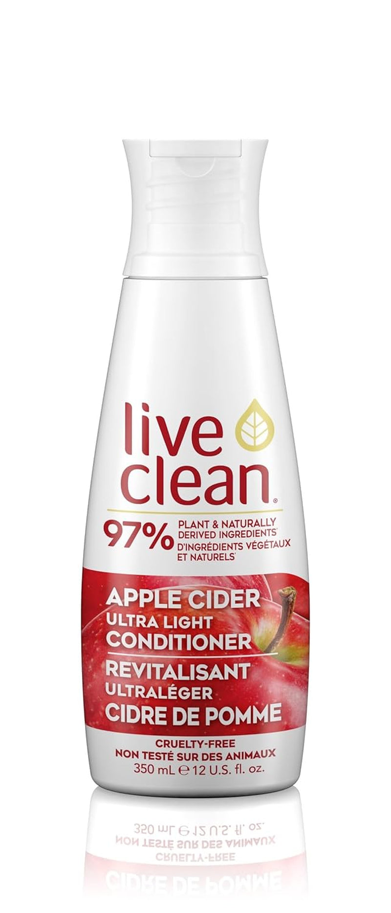 Live Clean Conditioner, Ultra Light Apple Cider, 12 Oz