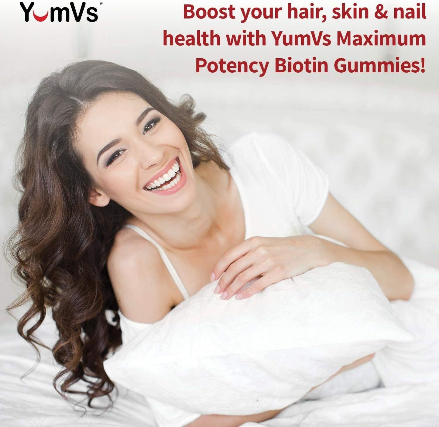 Gomitas De Biotina Vitaminas Para La Caida Del Cabello Evita La Perdida De Pelo