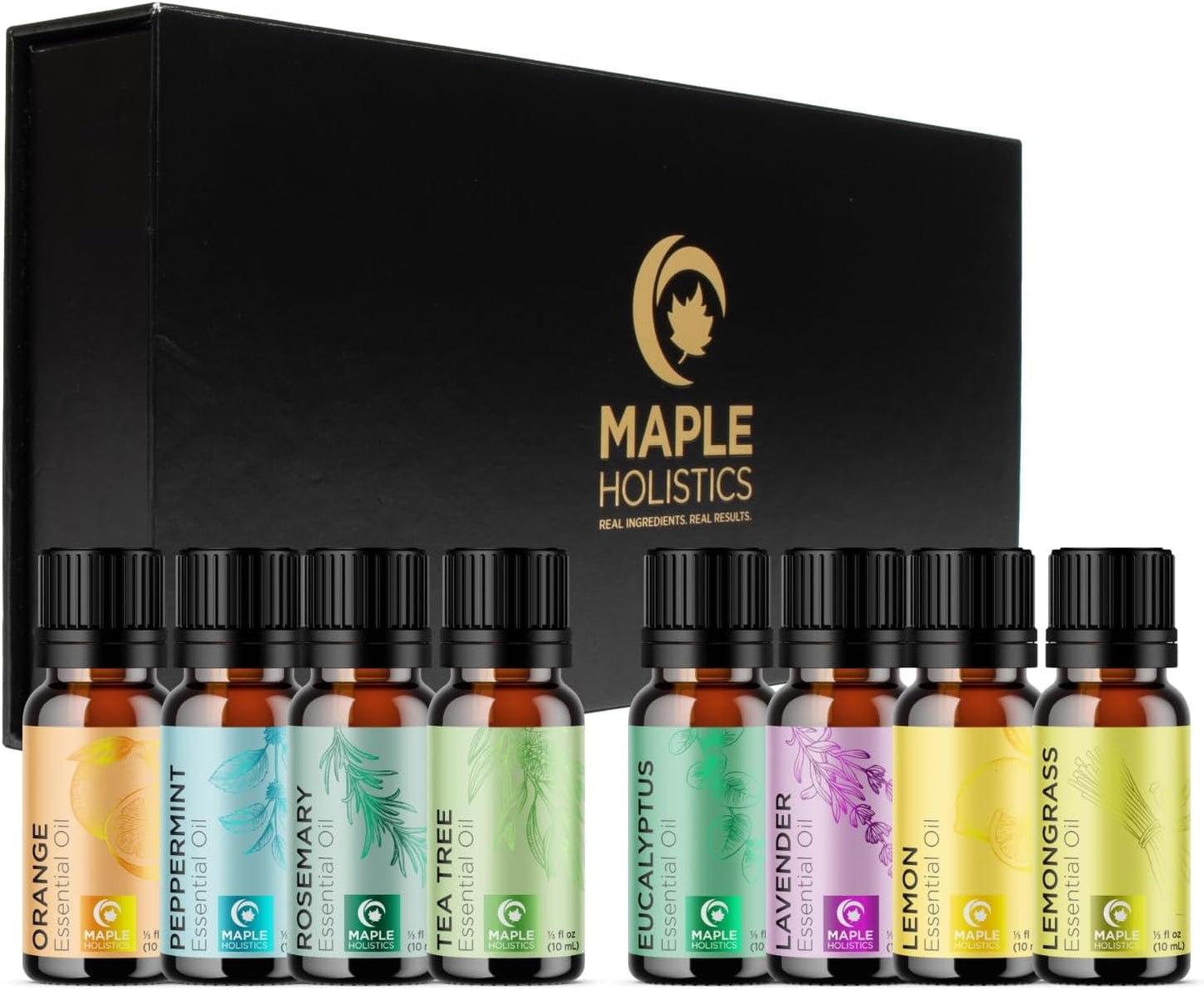 Peppermint Essential Oil for Diffuser Aromatherapy - 100% Pure Peppermint Oil for Hair Skin and Nails plus Undiluted Refreshing Aromatherapy Essential Oil for Diffusers Baths and Topical Uses 4Oz