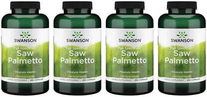 Swanson Saw Palmetto - Herbal Supplement Promoting Male Prostate Health Support - Natural Hair Supplement & Urinary Health Support (540 Mg 250 Capsules)