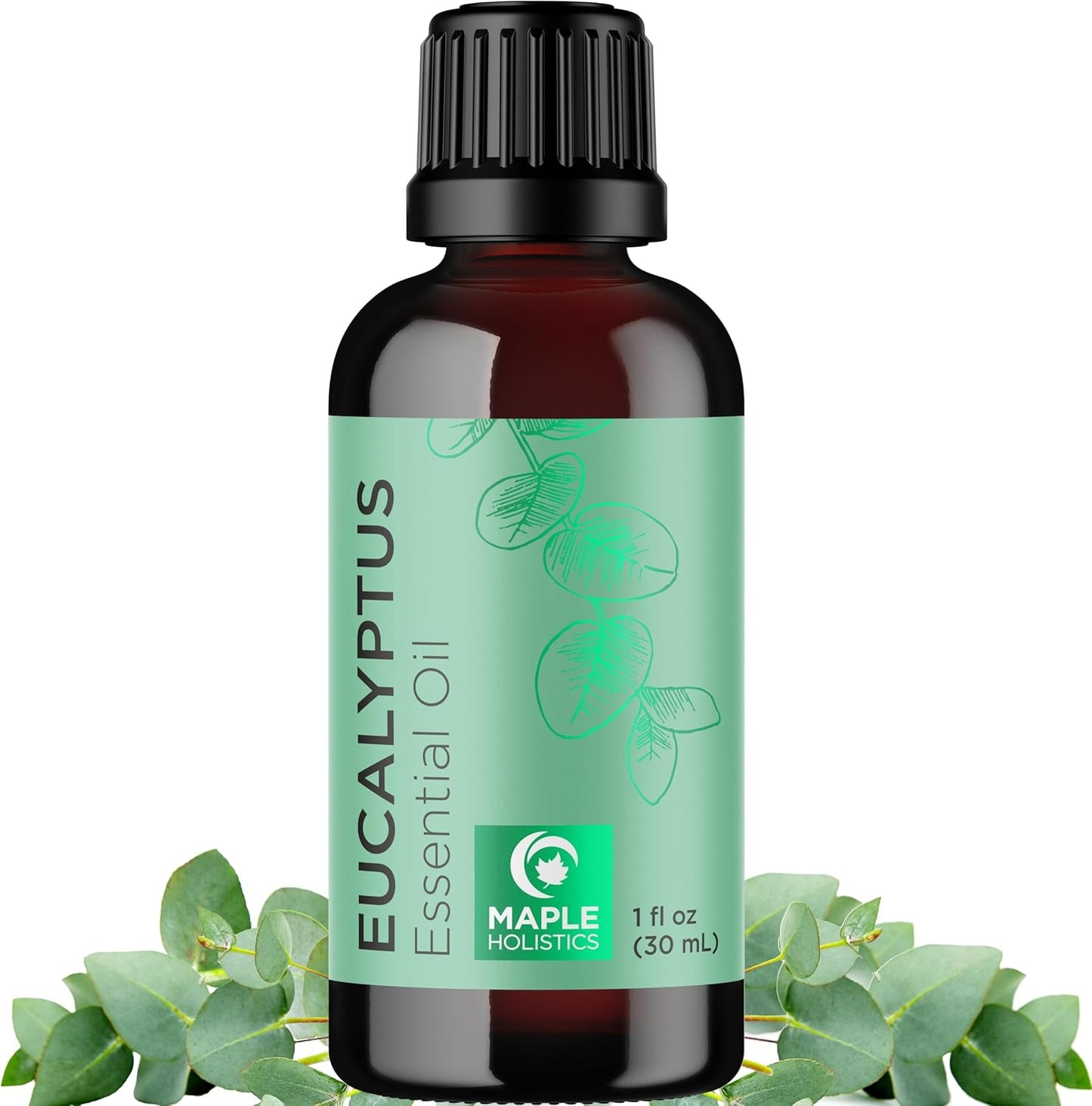 Peppermint Essential Oil for Diffuser Aromatherapy - 100% Pure Peppermint Oil for Hair Skin and Nails plus Undiluted Refreshing Aromatherapy Essential Oil for Diffusers Baths and Topical Uses 4Oz