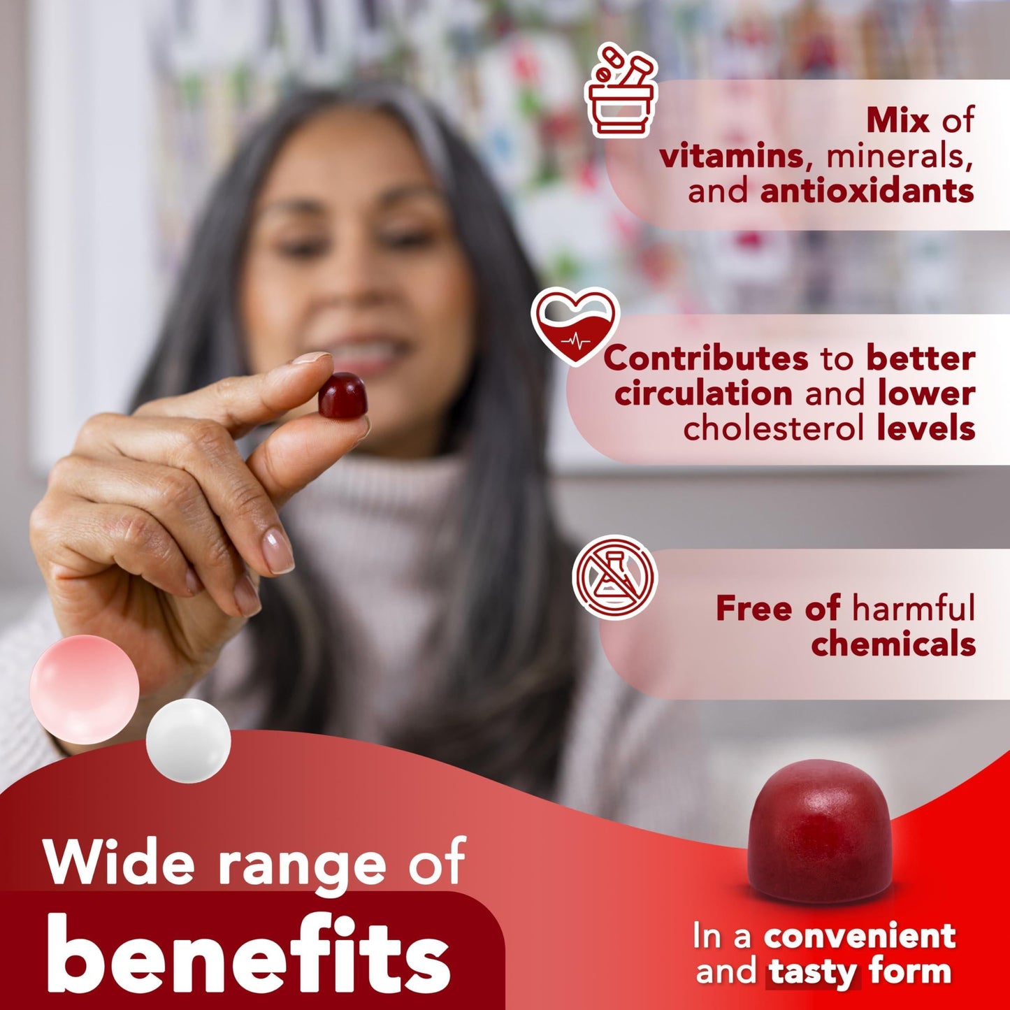 Extreme Beetroot Formula COQ10 100Mg with Grape Seed Extract for Circulation