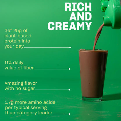 Original Protein Plant-Based Protein Powder, Chocolate, 20 Servings (32.5Oz)