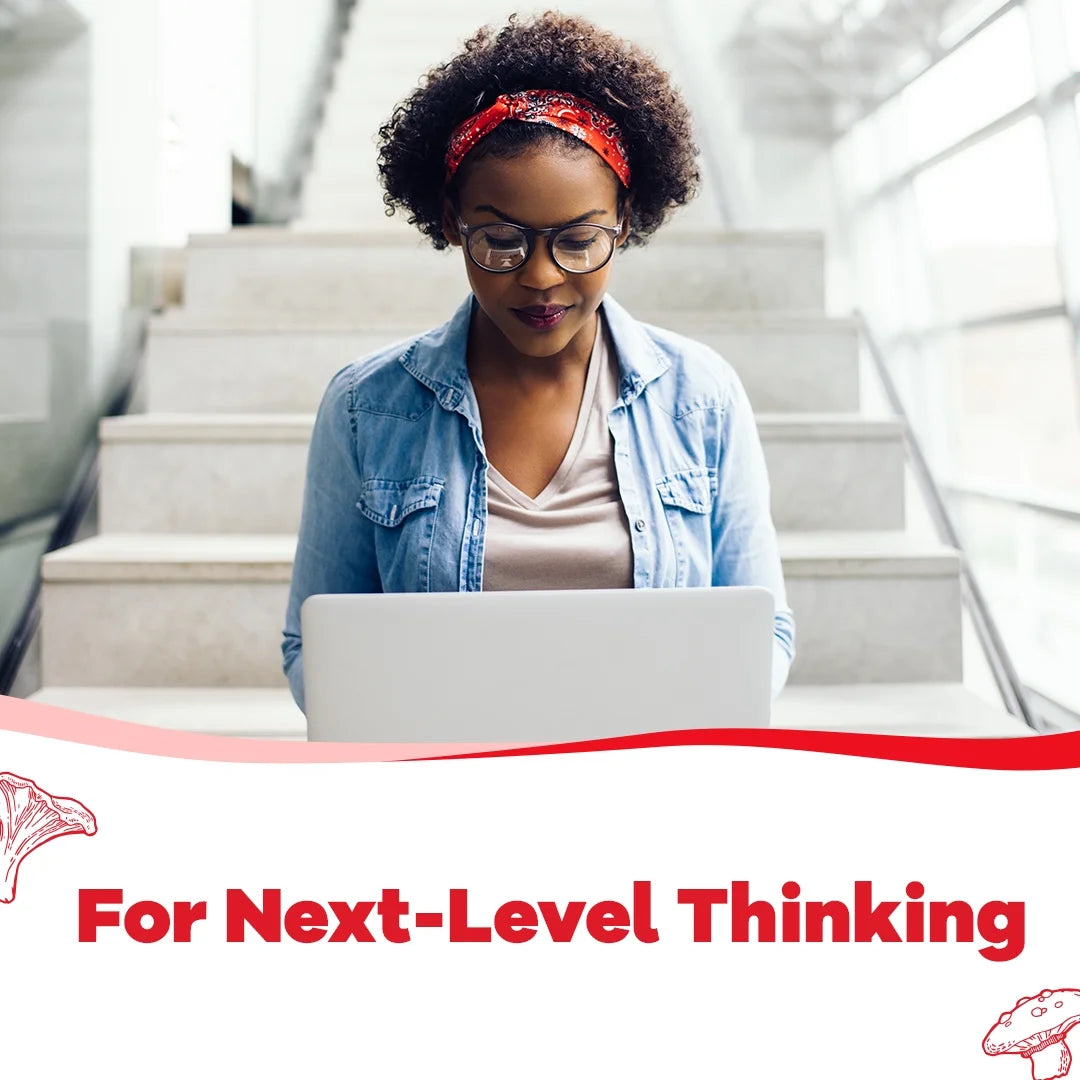 Focus 8 Mushroom Supplement Complex with Lion’S Mane & Reishi for Memory & Immune Support, 90 Ct