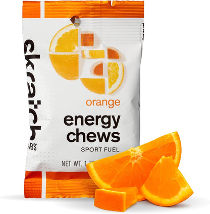 Skratch Labs Energy Chews | Gummies for Running, Cycling, and Sports Preformance | Gel Alternative | Variety Pack (10 Pack) | Gluten Free, Vegan