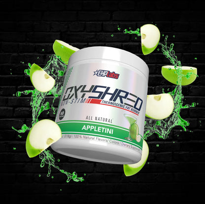 Oxyshred Non Stimulant Pre Workout Powder - Stim Free Pre Workout, Caffeine Free Preworkout for Men & Women - Non Stim Preworkout - Sugar Free Energy Powder - Mojito, 60 Servings