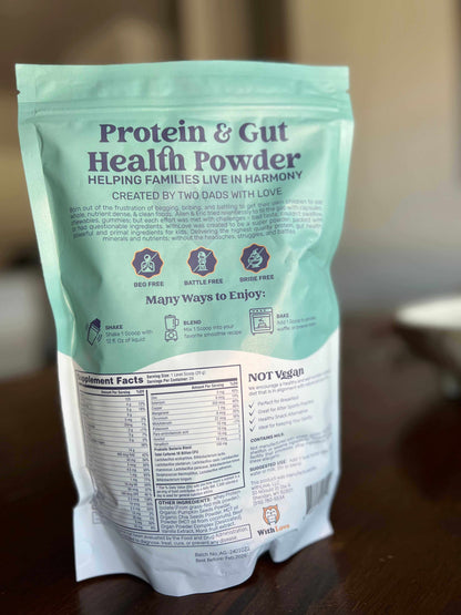 Withlove Kids Protein & Gut Health Powder W/ Multivitamins - Vanilla